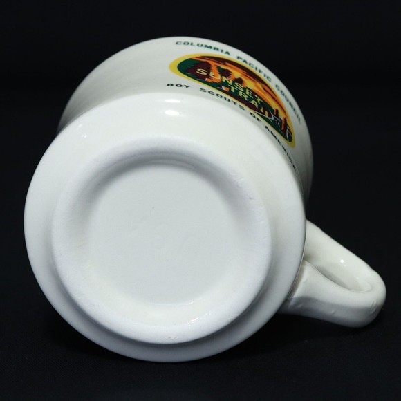 Boy Scouts VTG BSA Ceramic Mug Sunset Trail, Columbia Pacific Council Cup RARE - Picture 5 of 6